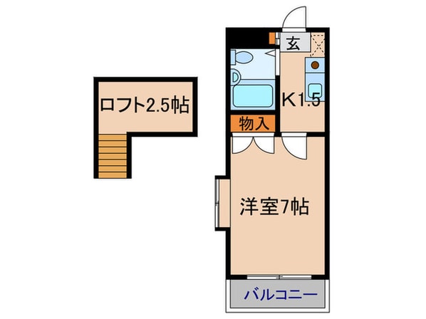 サンタ・ムールの物件間取画像